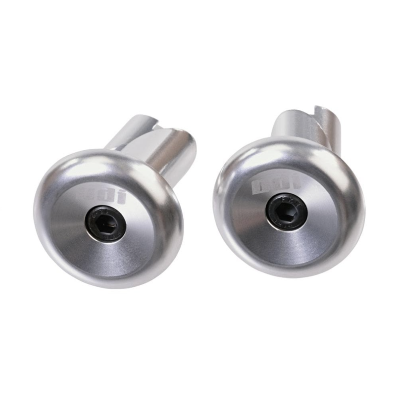 ODI Aluminum End Plugs - Silver-1